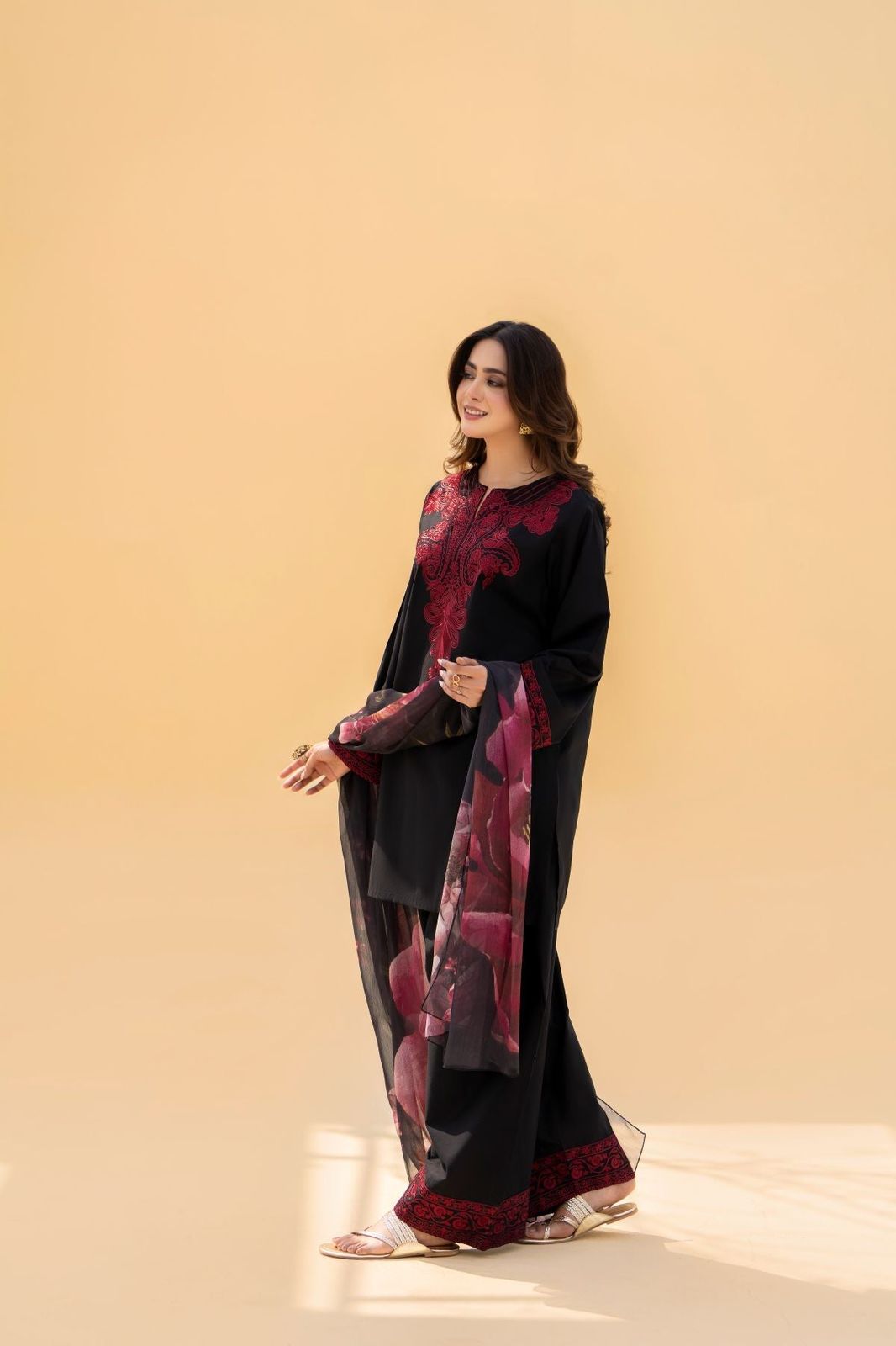 Zamin Embroidered 3pcs